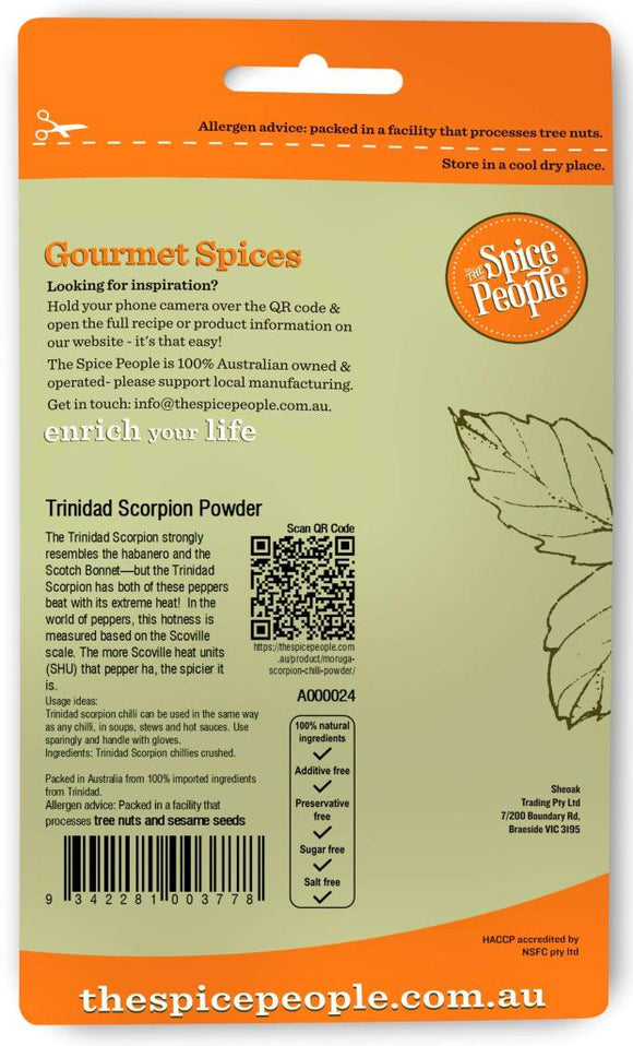 Chilli Trinidad (Moruga) Scorpion Powder 7g