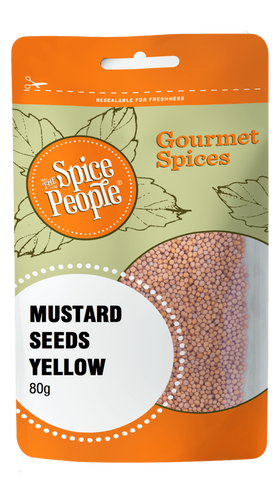 Mustard Seeds Yellow Whole 80g