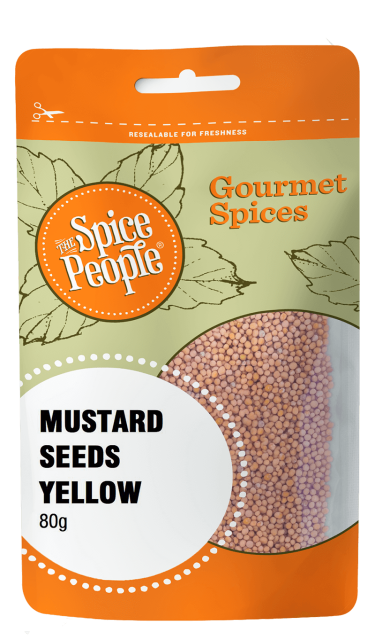 Mustard seeds yellow wh*** 80g