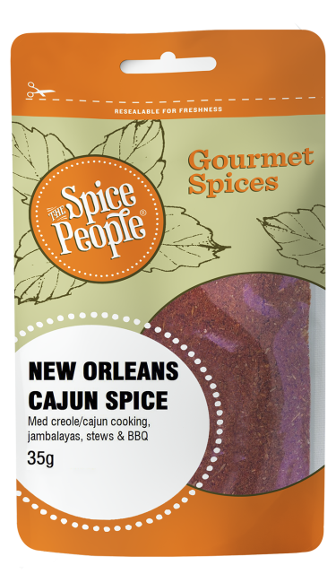 New orleans cajun spice  med** 35g