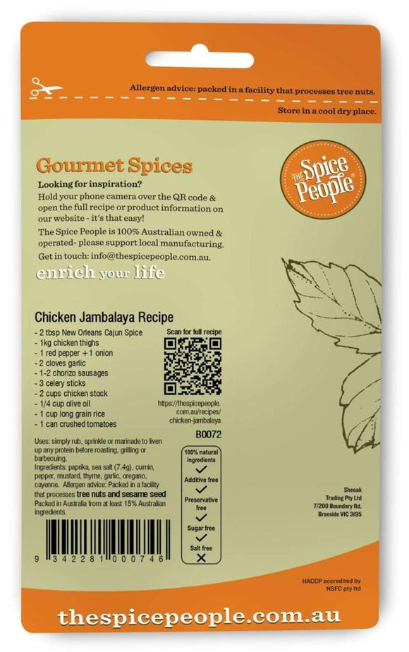 New Orleans Cajun Spice Medium 35g