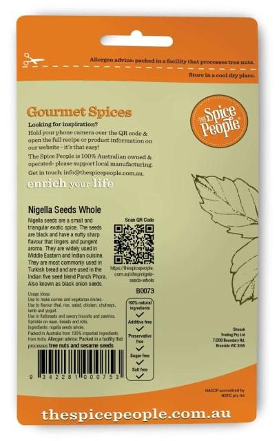 Nigella seeds wh*** 45g