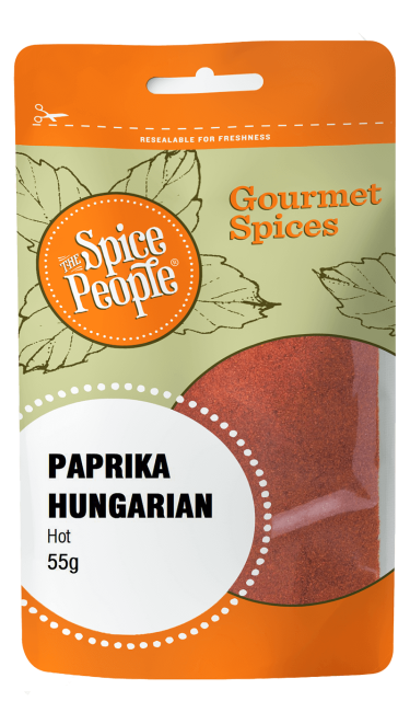 Paprika hungarian  hot ** 55g