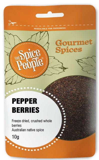 Pepper Berries Crushed Australian Native 10g