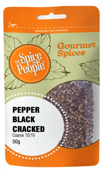Pepper Black Cracked 50g