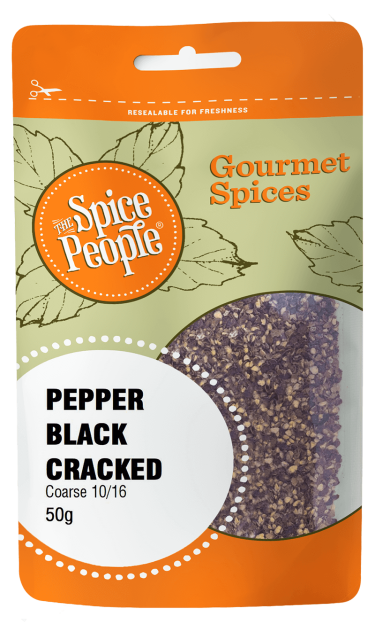 Pepper Black Cracked 50g