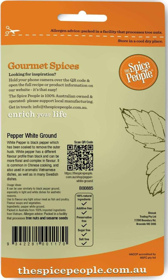 Pepper Black Ground 50g