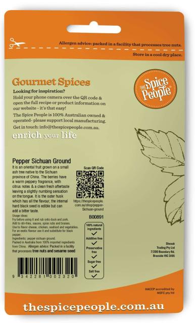 Pepper sichuan gr * 15g