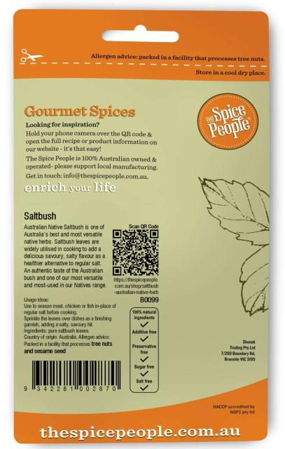 Saltbush Australian Native 12g