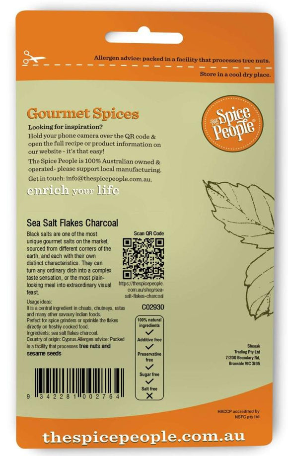 Sea Salt Flakes Charcoal 150g 150g