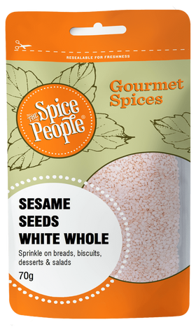 Sesame Seeds White Whole 50g