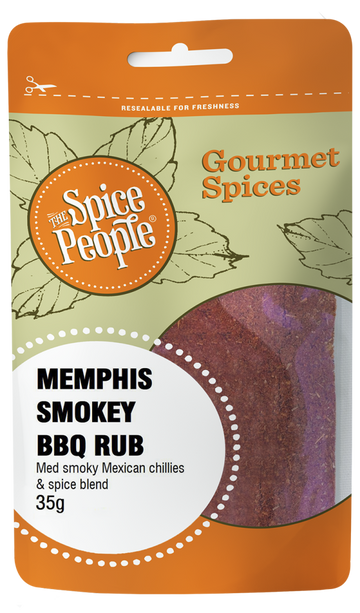 Memphis Smoky bbq rub Medium 35g