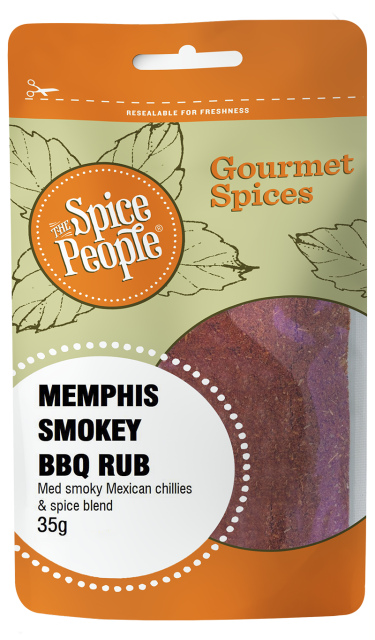 Memphis Smoky bbq rub Medium 35g