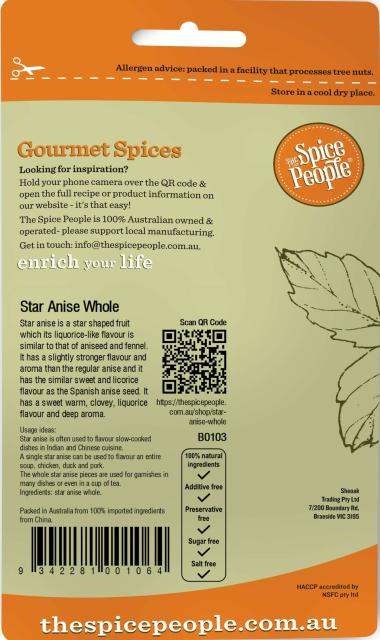 Star anise wh*** 15g