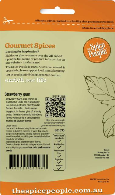 Strawberry Gum Australian Native 12g