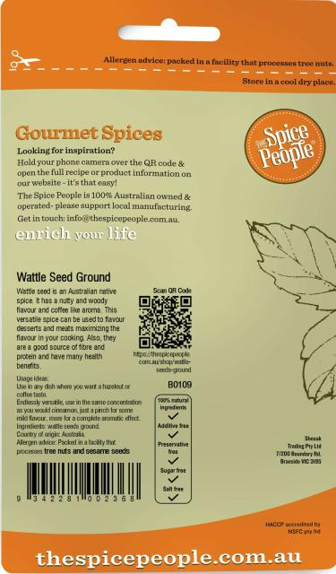 Wattle Seed Ground Australian Native 12g
