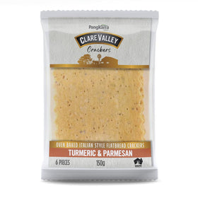 Italian Style Cracker -Turmeric & Parmesan 150g