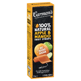 Fruit Straps - Apple & Mango 70g
