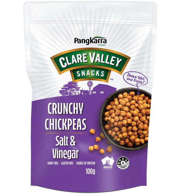 Crunchy Chickpeas Salt & Vinegar 100g