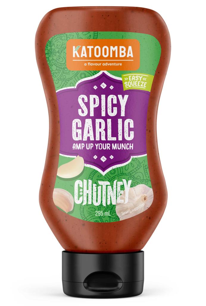 Katoomba Spicy Garlic Chutney 295ml
