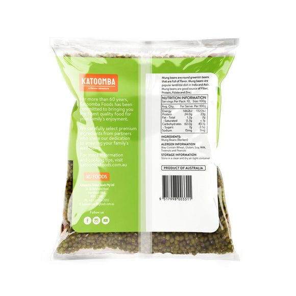 Katoomba Australian Mung Beans 1kg (Berken) 1kg