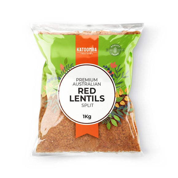 Katoomba Australian Red Lentils 1kg 1kg