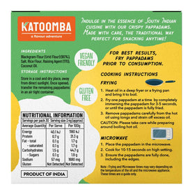 Katoomba Plain Pappadam 100g - 0