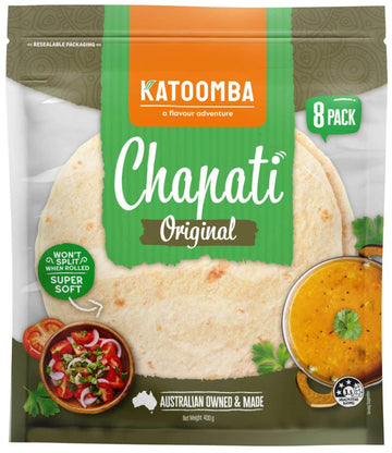 Katoomba Chapati Bread 50g x 8pc 400g