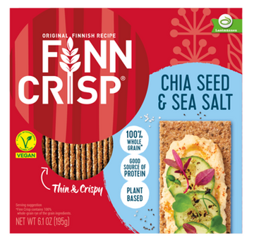 Finn Crisp - Chia Seed and Sea Salt 195g