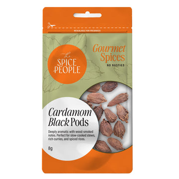 Cardamom black pods whole 8g