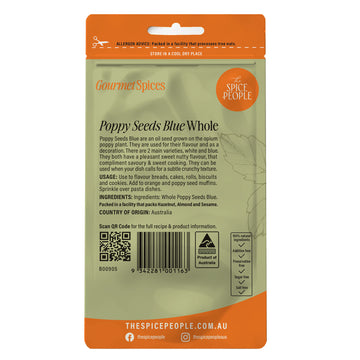Poppy Seeds Blue Whole 60g - 0