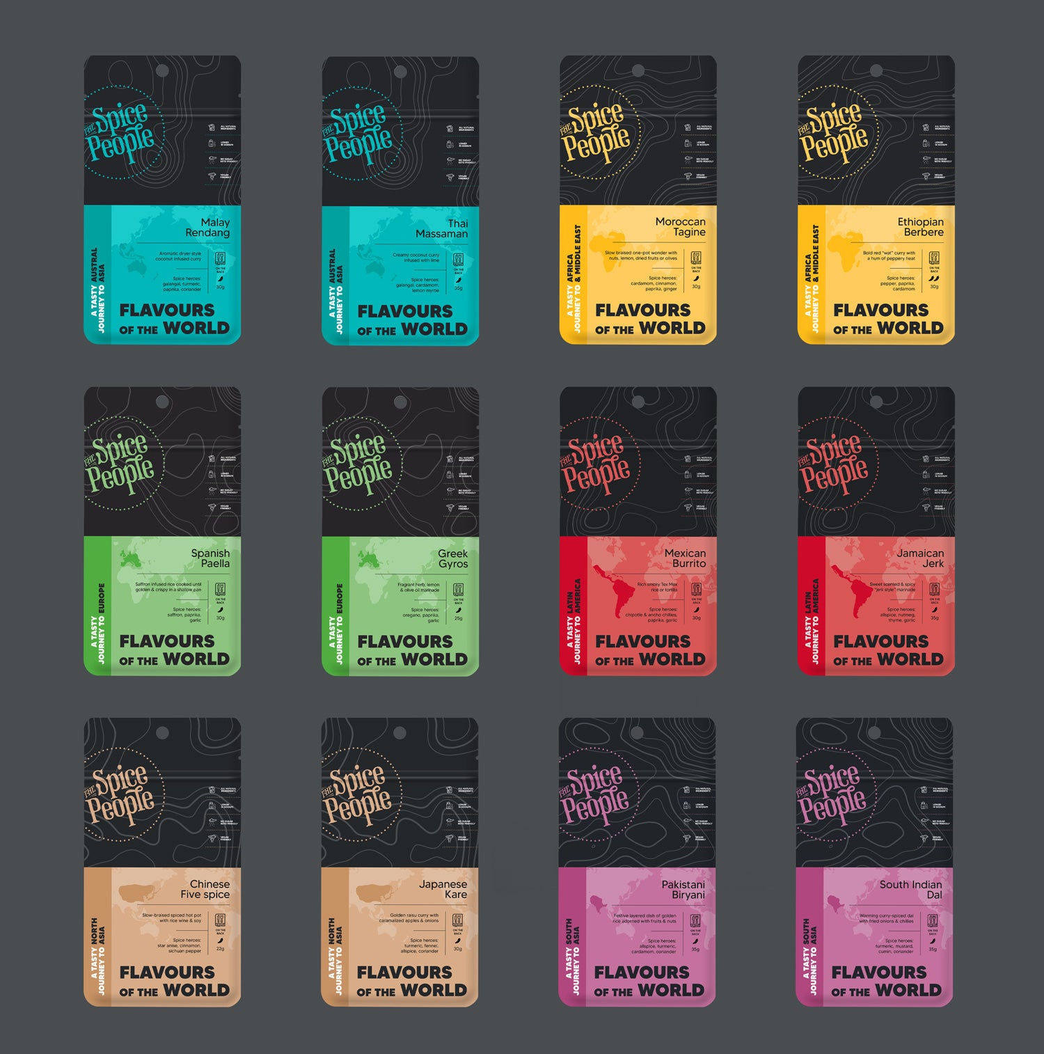 Flavours Of The World Collection