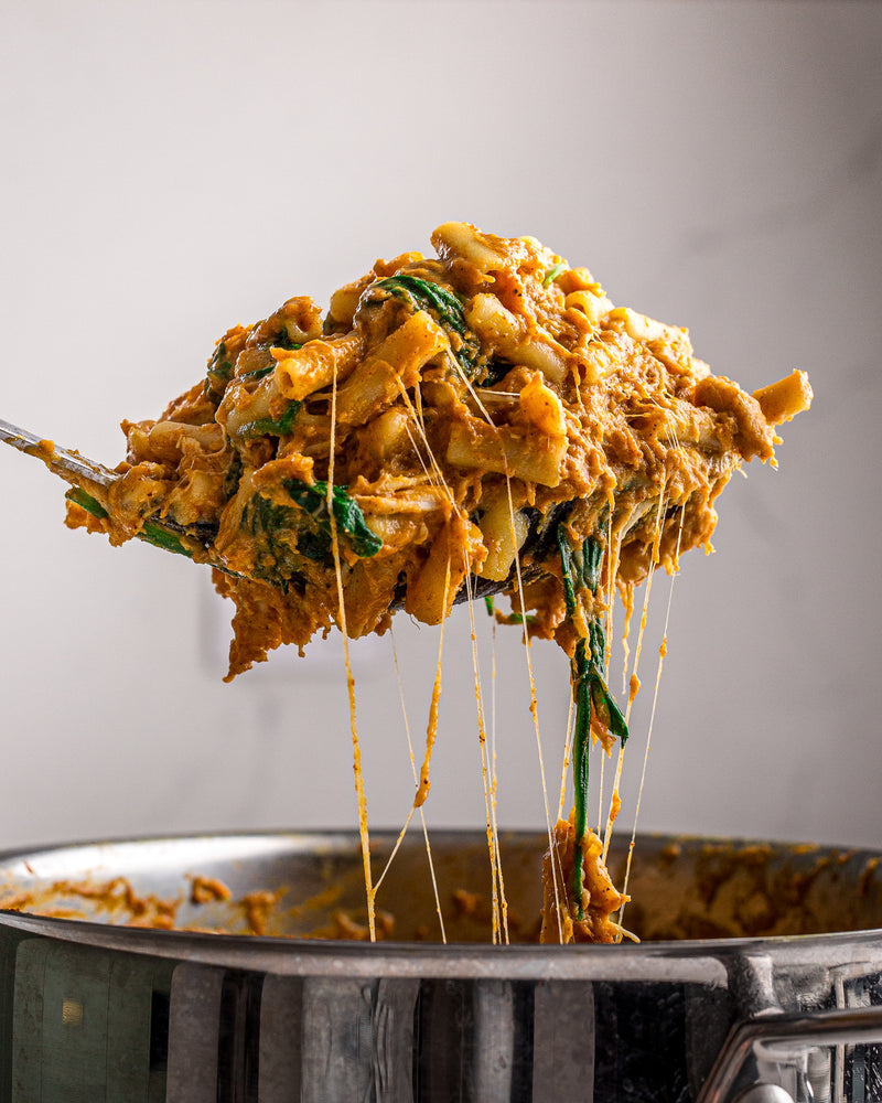 High protein mac cheese butter chicken 2132