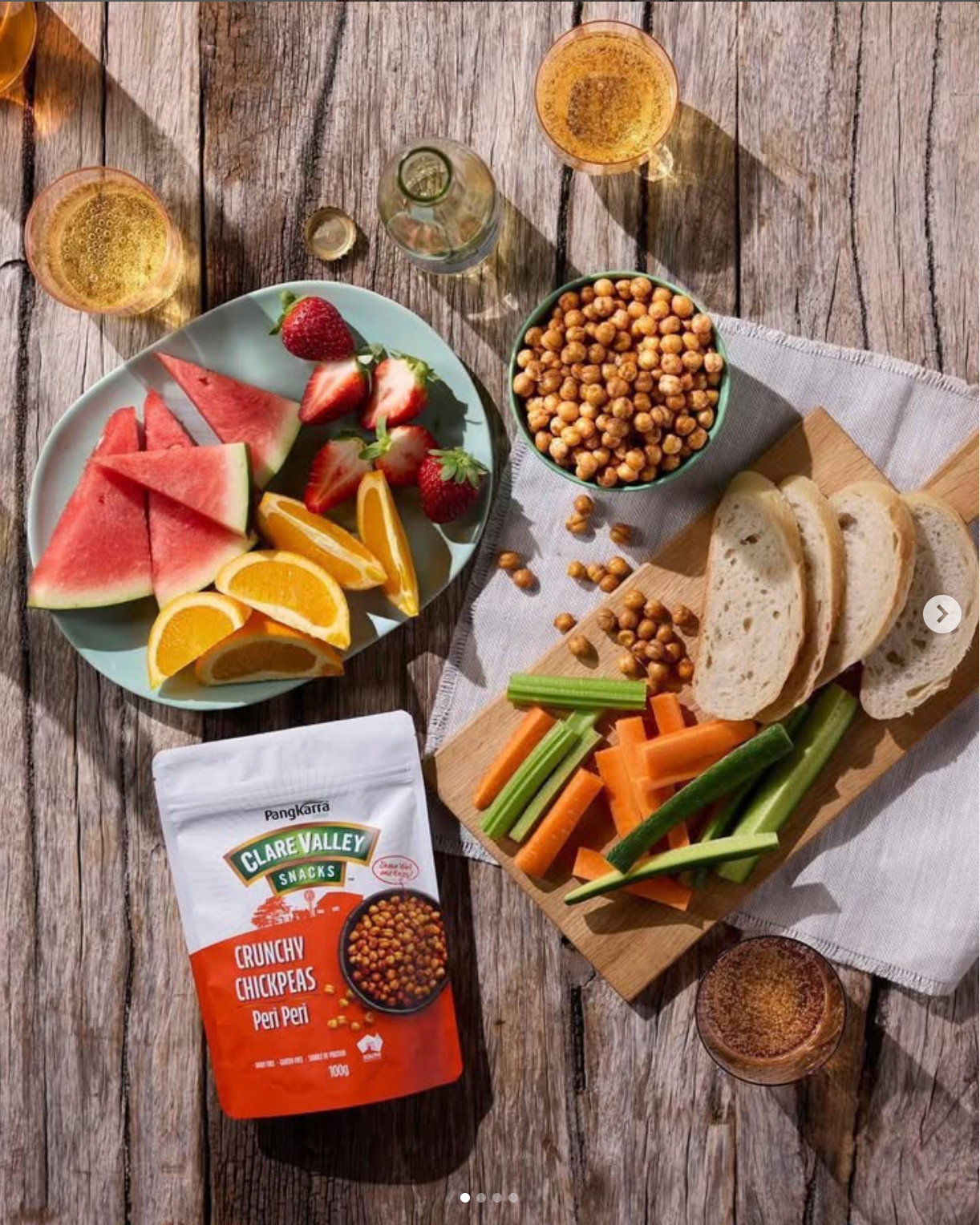 Crunchy Chickpeas Peri Peri 100g