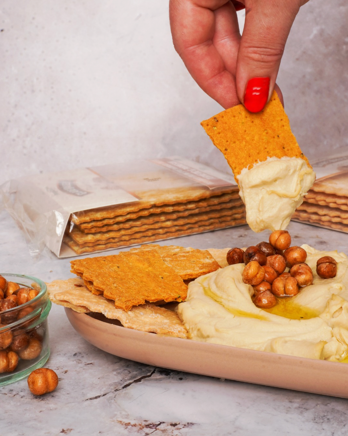 Italian Style Cracker -Turmeric & Parmesan 150g
