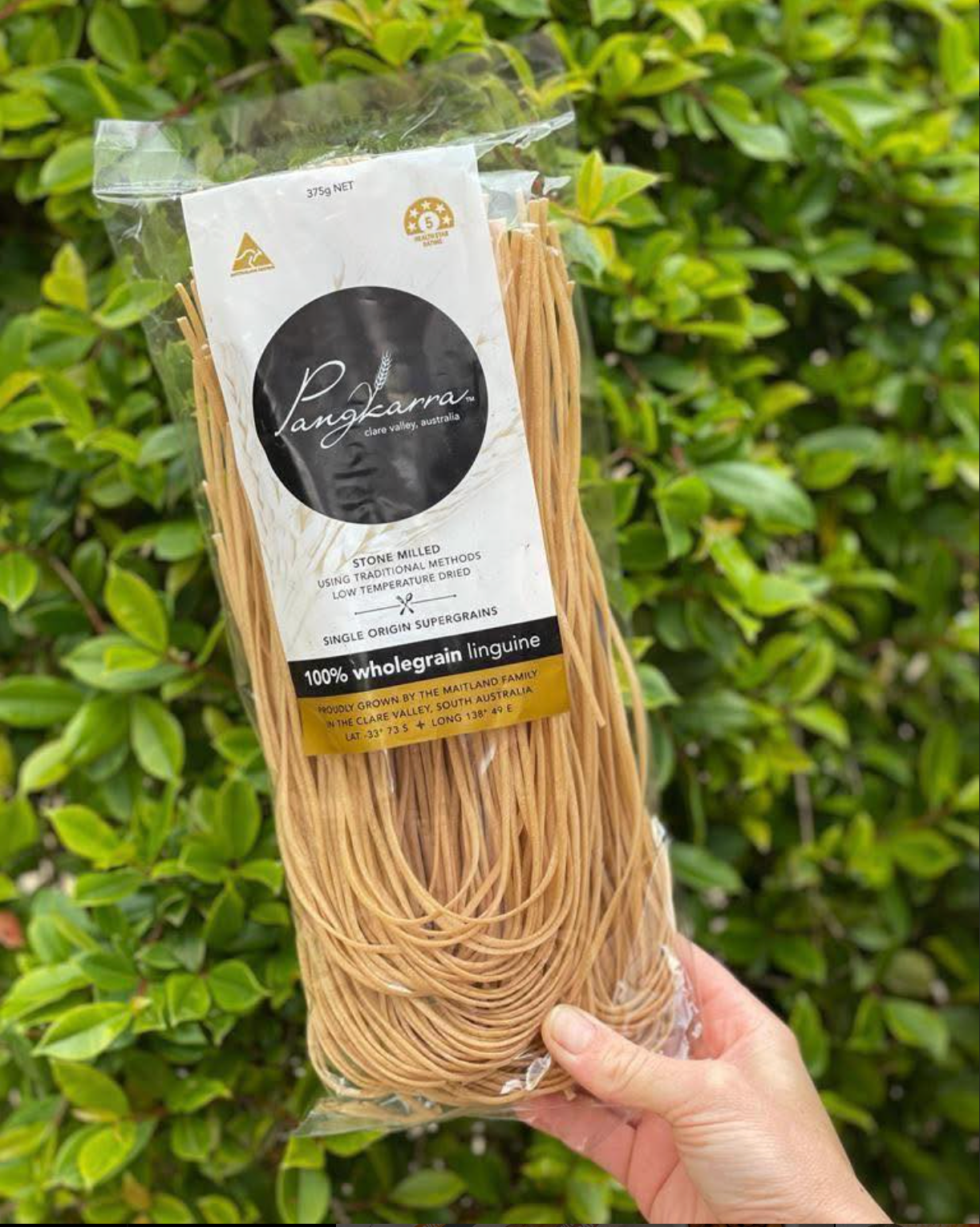 Pangkarra Wholegrain Linguine Pasta 375 g