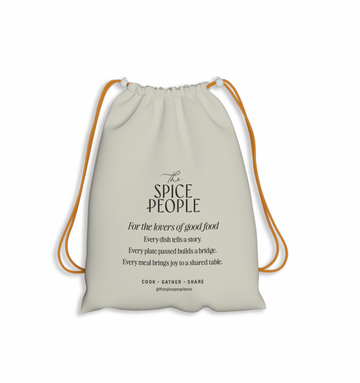 THE SPICE PEOPLE- Reusable Linen Spice & Produce Storage Bag - 0