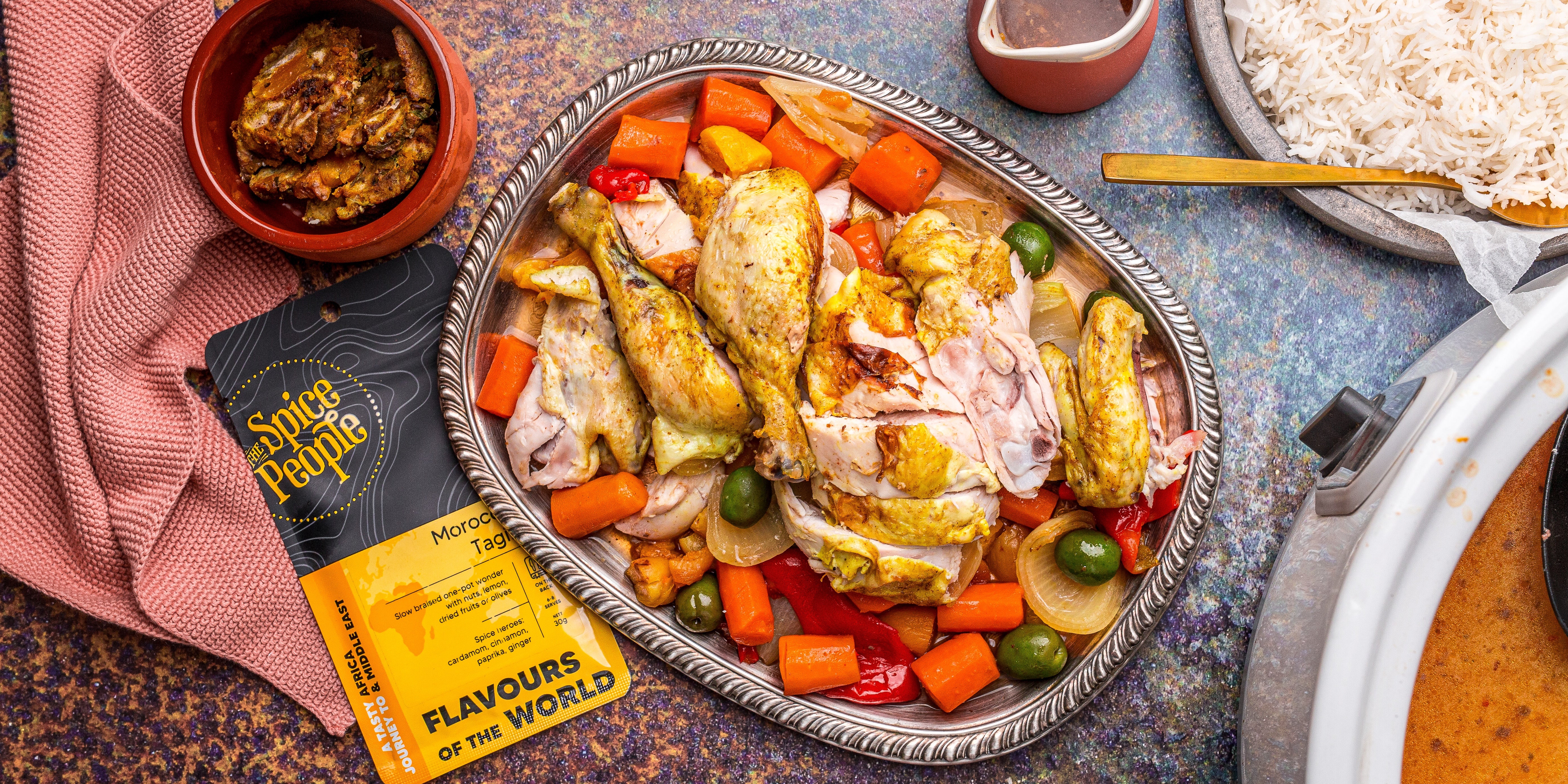 Slow cooker moroccan roast chicken 37771