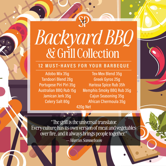 Backyard BBQ and Grill Collection 12 Spice Blends
