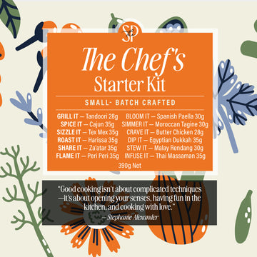 Chef Starter Bundle of 12 Signature Spice Seasonings - 0