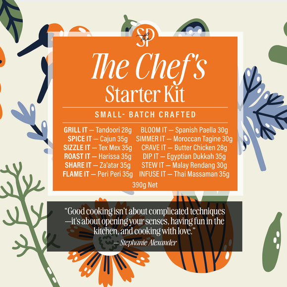 Chef Starter Bundle of 12 Signature Spice Seasonings